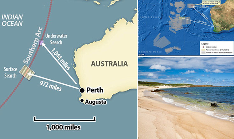 MH370, Puingnya Diduga Hanyut ke Pantai Australia Barat